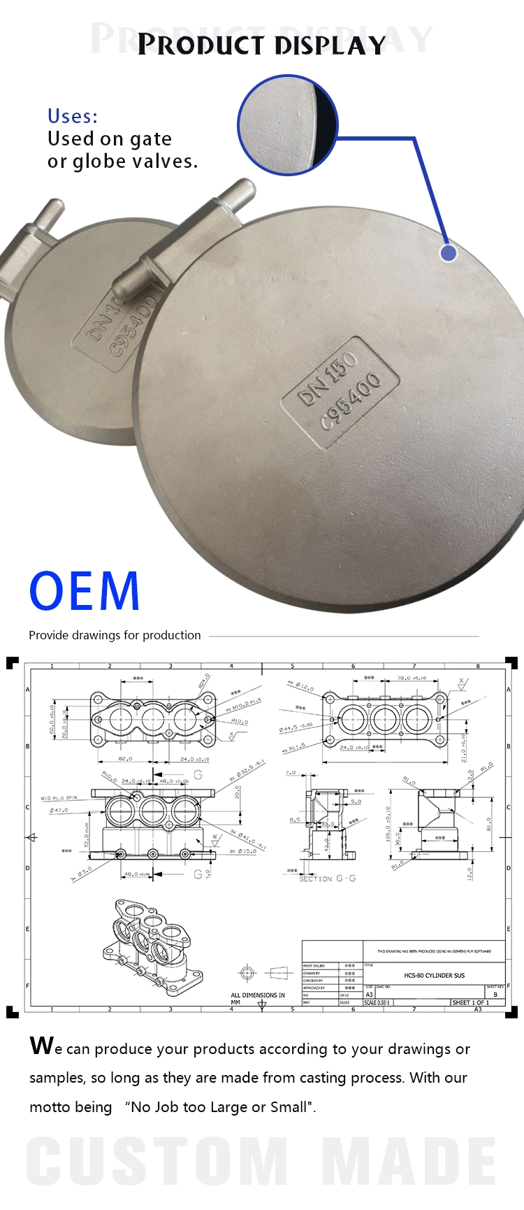 OEM Investment Casting Steel Motorcycle Engine Parts