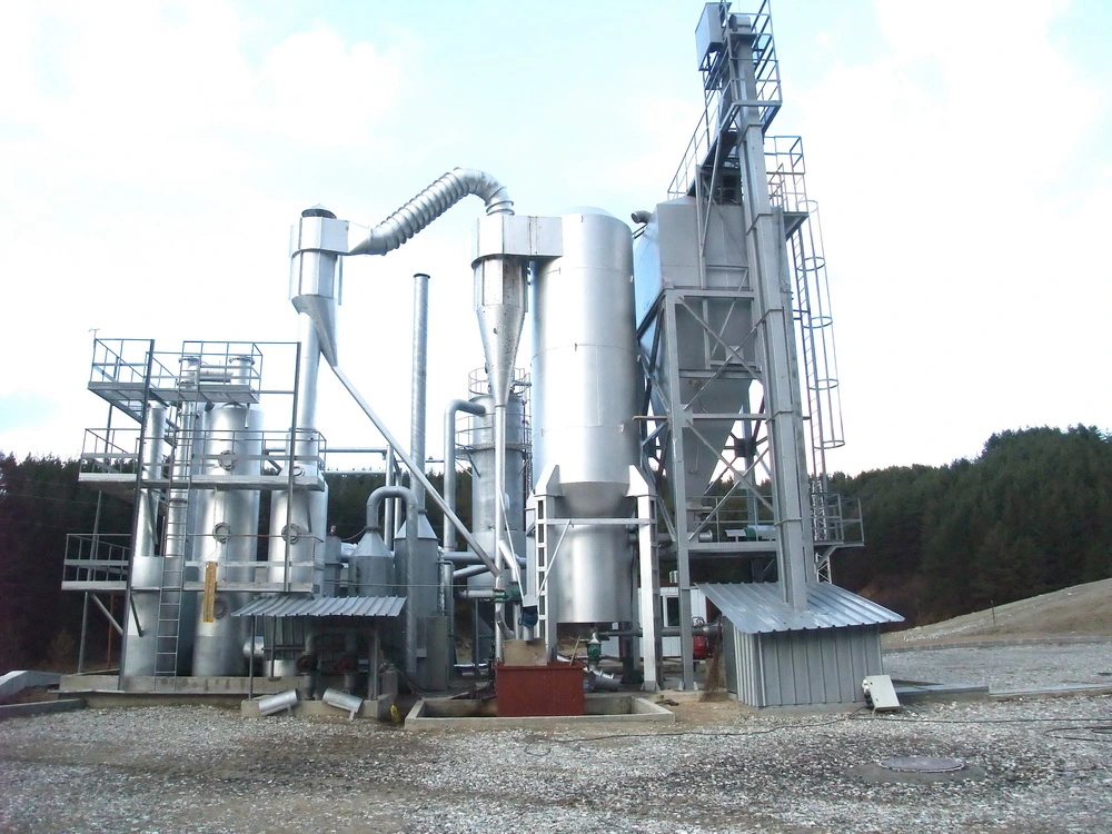 10kw-4500kw Biomass Waste Gasifier for Biogas (Biomass wood chips gasification burner)